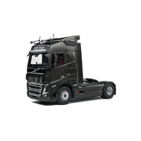 Solido 1/24 Black 2021 Volvo FH16 Globetrotter XL Semi Truck Diecast