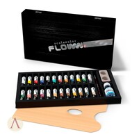 Scale 75 Scalecolor Flow: Dr. Flow's Paint Case 24 Colour Acrylic Paint Set