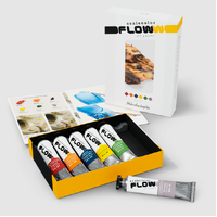 Scale 75 Scalecolor Flow: Core 6 Colour Acrylic Paint Set