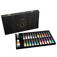 Scale 75 Scalecolor Artist: Small Luxury Wooden Box Acrylic Paint Set