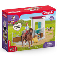 Schleich - Horse Box with Hannah & Cayenne