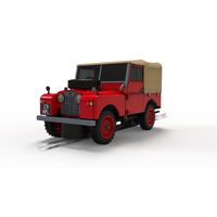 Scalextric Land Rover Series 1 - Poppy Red Slot Car