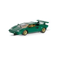 Scalextric Lamborghini Countach - Green Slot Car