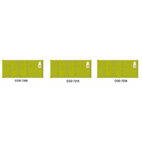 SDS Models HO 20' Containers Triple Pack COD Pack C