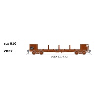 SDS Models HO Open Wagon VOEX (2,7,9,12) 4 Car Pack