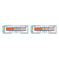 SDS Models HO SRC 25' Refrigerated Container RACE 2 Pack