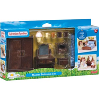 master bedroom set sylvanian families