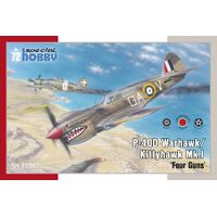 Special Hobby 1/72 P-40D Warhawk/Kittyhawk Mk.I "Four Guns" Plastic Model Kit