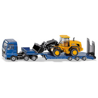 Siku - 1/87 MAN TGX XXL Truck with Low Loader and JCB Wheel Loader [SI1790]