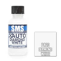 Scale Modeller Supply Auto Colour Diamond White Gloss 30mL Acrylic Lacquer Paint