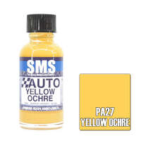 Scale Modeller Supply Auto Colour Yellow Ochre Gloss 30mL Acrylic Lacquer Paint