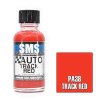 Scale Modeller Supply Auto Colour Track Red Gloss 30mL Acrylic Lacquer Paint