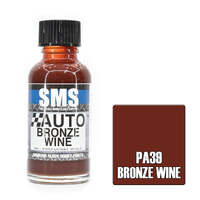 Scale Modeller Supply Auto Colour Bronze Wine Metallic 30mL Acrylic Lacquer Paint