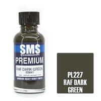 Scale Modeller Supply Premium RAF Dark Green Flat 30mL Acrylic Lacquer Paint