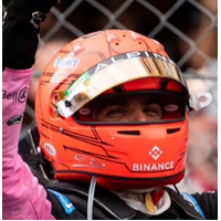 Spark 1/5 BWT Alpine F1 Team - Esteban Ocon  Monaco GP 2023 Model Helmet
