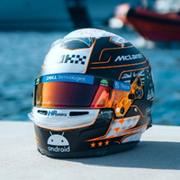Spark 1/5 McLaren F1 Team - Oscar Piastri  Monaco GP 2023 Model Helmet