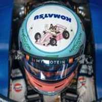 Spark 1/5 Williams Racing - Alexander Albon - British GP 2024 Resin Model Helmet