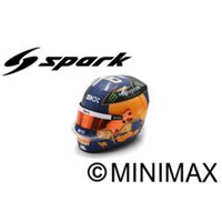 Spark 1/5 Oscar Piastri Race Helmet - Australian GP 2024 Resin Model