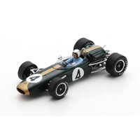 Spark 1/43 Brabham BT11A - #4, Jack Brabham - Tasman Series Winner Australian GP 1965 Diecast F1