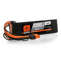 Spektrum 2200mah 3S 11.1v 50C Smart LiPo Battery with IC3 Connector