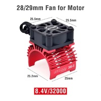 Surpass Cooling fan 5-8.45V for 1/10 motor Red