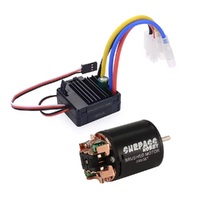 Surpass Hobby 540 brushed motor 3-slot w/ 60A ESC 21T