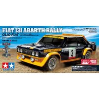 Tamiya 1/10 Fiat 131 Abarth Olio Fiat Pre-Painted Body MF-01X Rally Chassis RC Kit