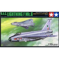 Tamiya 1/100 B.A.C. Lightning F.Mk.6 Plastic Model Kit