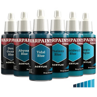 The Army Painter Warpaints Fanatic: Flexible Triad: Deep Green-Blues