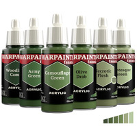 The Army Painter Warpaints Fanatic: Flexible Triad: Olive Greens