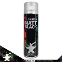 Colour Forge Matt Black 500ml Aerosol Spray Primer