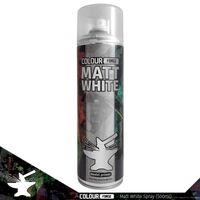 Colour Forge Matt White 500ml Aerosol Spray Primer