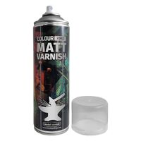 Colour Forge Matt Varnish 500ml Aerosol Spray Primer