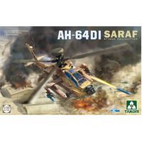 Takom 1/35 AH-64DI Saraf Attack Helicopter Plastic Model Kit