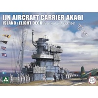 Takom 1/72 IJN Aircraft Carrier Akagi Island and Flight Deck 5023