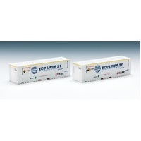 Tomix N U47A-38000 Type Container (Nippon Express White) (2pcs)