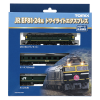 Tomix N JR EF81 24 Series Twilight Express Basic 3 Car Basic Set A