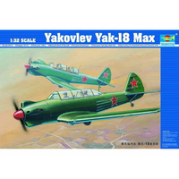 Trumpeter 1/32 Yakovlev Yak-18 Max 02213 Plastic Model Kit