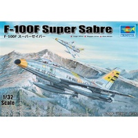 Trumpeter 1/32 F-100F Super Sabre Plastic Model Kit [02246]