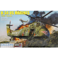 Trumpeter 1/48 H-34 US MARINES - Re-Edition Plastic Model Kit [02881]