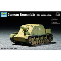 Trumpeter 1/72 German Brummbar Tank Mid Production 07211 Plastic Model Kit