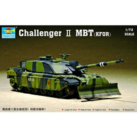 Trumpeter 1/72 Challenger 2 MB T with Plough 07216 Plastic Model Kit
