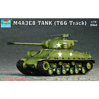 Trumpeter 1/72 M4A3E8 Tank (T66 Track) 07225