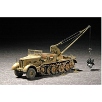 Trumpeter 1/72 Drehkran 6t auf Zugkraftwagen 18t (Sd.kfz.9/1 Early Version)