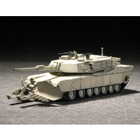 Trumpeter 1/72 US M1A1 Abrahms with Mine Clearing Blade 07277 Plastic Model Kit