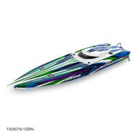 Traxxas Spartan SR 36" Brushless RC Speedboat - Green