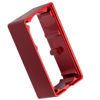 Traxxas Servo Case, Aluminium, Red-Anodized