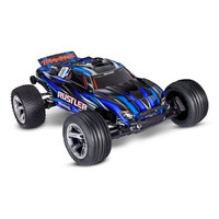 Traxxas 1/10 Rustler 2WD BL-2S HD Brushless RTR RC Stadium Truck - Blue