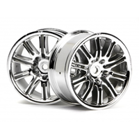 Traxxas All-Star Wheels 2.8 (Mirror-Chrome) (Rear) (2) TRA-3772