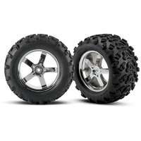 Traxxas Tyres & Rims For T-Maxx (Pair) TRA-4973R